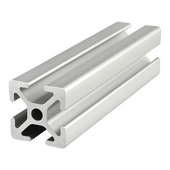 25mm X 25mm T-Slotted Profile - Four Open T-Slots (25-2525)