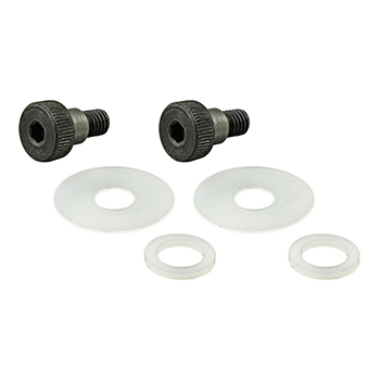 Bolt Assembly: (2) M6 x 6mm Shoulder Bolt with (2) Small Thrust Washer and (2) Large Thrust Washer (25-3501)