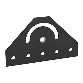 25 Series 180 Degree Pivot Bracket (25-4024-Black)