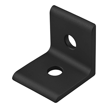 25 Series 2 Hole - Lite Inside Corner Bracket (25-4108-Black)