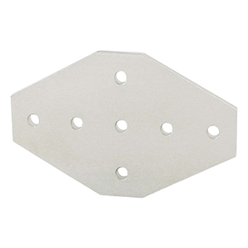 25 Series 7 Hole - Cross Flat Plate (25-4135)