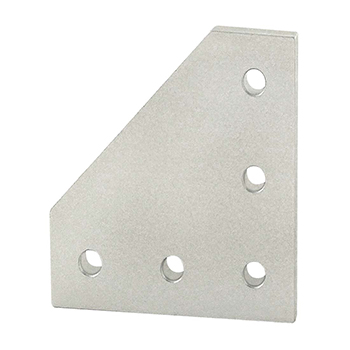 25 Series 5 Hole - 90 Degree Angled Flat Plate (25-4151)