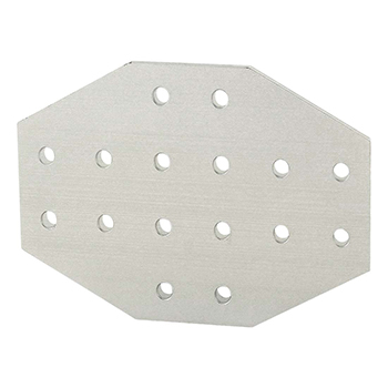 25 Series 16 Hole - Cross Flat Plate (25-4170)