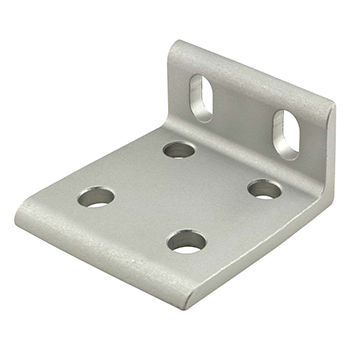 25 Series 6 Hole - Wide 2x4 Slotted Inside Corner Bracket (25-4286)