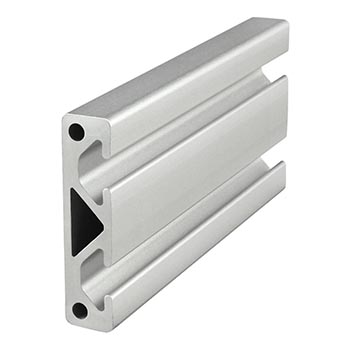 50mm X 12.5mm T-Slotted Profile - Two Adjacent Open T-Slots (25-5013)