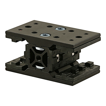 25 Series Short - Double Mount Unibearing Assembly (25-6734-Black)