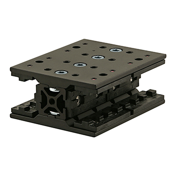 25 Series Long - Double Mount Unibearing Assembly (25-6736-Black)