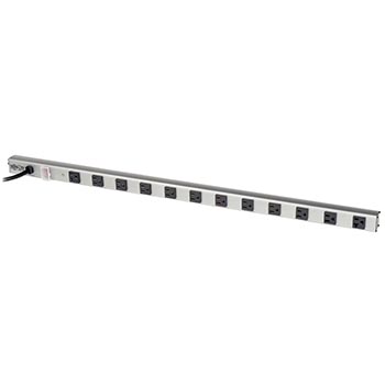 30, 40, 45 Series 20A Power Strip, 12 Outlets, 15 ft. cord, 36