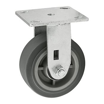 Heavy-Duty Flange Mount Rigid Caster: 5.00