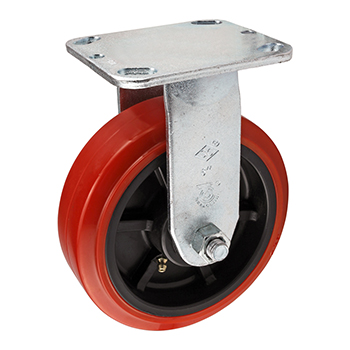 Heavy-Duty Flange Mount Rigid Caster: 6.00