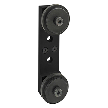 15 Series Dual Roller Wheel Bracket Assembly (2759-Black)