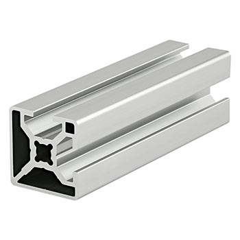 30mm X 30mm T-Slotted Profile - Two Adjacent Open T-Slots (30-3002)