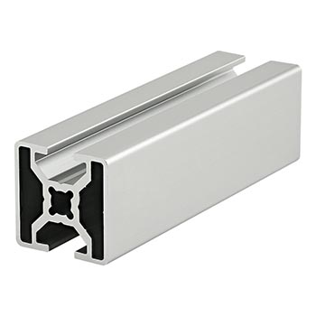 30mm X 30mm T-Slotted Profile - Two Opposite Open T-Slots (30-3004)