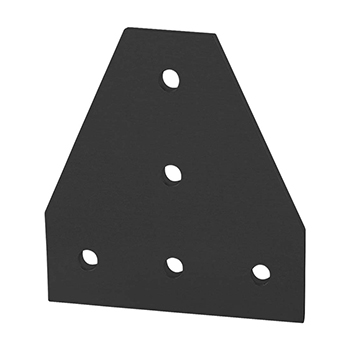 30 Series 5 Hole - Tee Flat Plate (30-4340-Black)