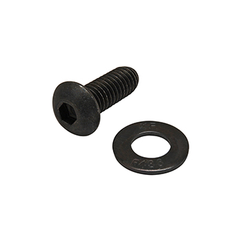 Bolt Assembly: 5/16-18 x 0.875" Black BHSCS and Washer (3499)