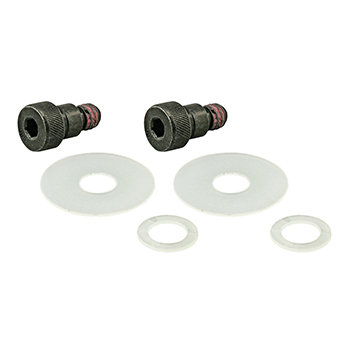 Bolt Assembly: (2) 5/16 x 1/4" Shoulder Bolt with (2) Small Thrust Washer and (2) Large Thrust Washer (3501)