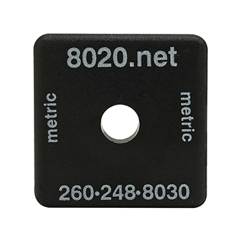 40 Series End Cap with Push-In Fastener (40-2030)