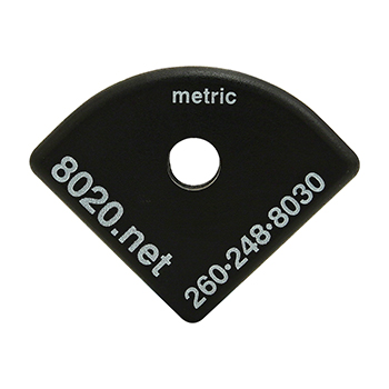 40 Series End Cap with Push-In Fastener (40-2033)