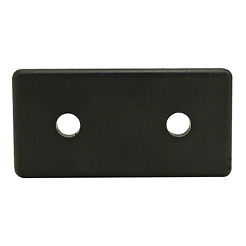 40 Series End Cap with Push-In Fastener (40-2045-Plain)