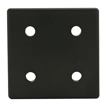 40 Series End Cap with Push-In Fastener (40-2050-Plain)