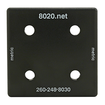 40 Series End Cap with Push-In Fastener (40-2050)