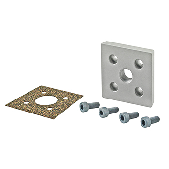 40 Series 5-Hole Square Pressure Manifold Feed Plate (40-2160)