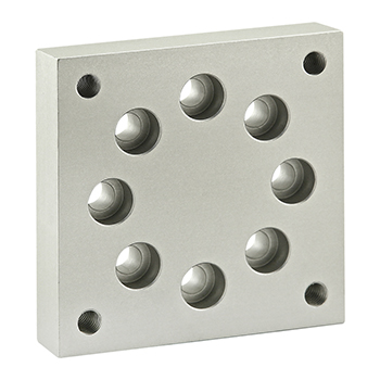 40 Series Leveling Caster Base Plate (40-2408)