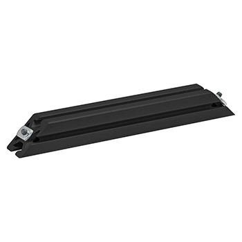 40-4040-Black 45 Degree Support, 320mm Long (40-2535-Black)