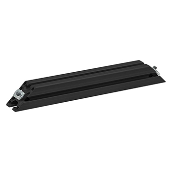 40-4040-Lite-Black 45 Degree Support, 320mm Long (40-2561-Black)