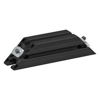 40-4040-Lite-Black 45 Degree Support, 160mm Long (40-2562-Black)