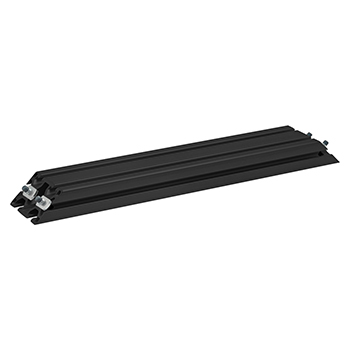 40-4080-Lite-Black 45 Degree Support, 480mm Long (40-2580-Black)