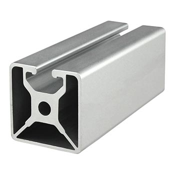 40mm X 40mm T-Slotted Profile - Single Open T-Slots (40-4001)