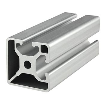 40mm X 40mm T-Slotted Profile - Two Adjacent Open T-Slots (40-4002)