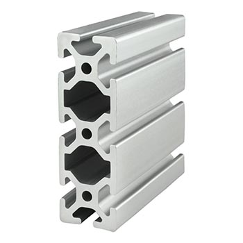 40mm X 120mm T-Slotted Profile - Eight Open T-Slots (40-4012)