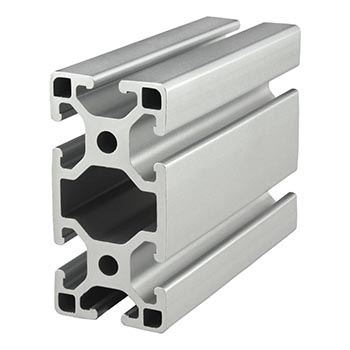 40mm X 80mm Lite T-Slotted Profile - Six Open T-Slots (40-4080-Lite)