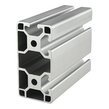 40mm X 80mm Lite T-Slotted Profile - Three Adjacent Open T-Slots (40-4083-Lite)