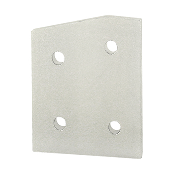 40 Series 4 Hole - 15 Degree Angled Flat Plate (40-4316)