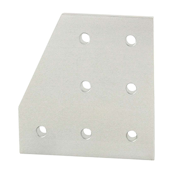 40 Series 7 Hole - 90 Degree Angled Stacked Flat Plate (40-4329)