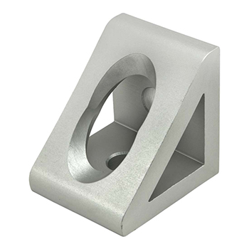 40 Series 2 Hole - Gusseted Inside Corner Bracket (40-4332)