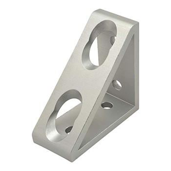 40 Series 4 Hole - Tall Gusseted Inside Corner Bracket (40-4336)