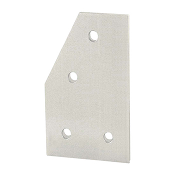 40 Series 4 Hole - 60 Degree Angled Flat Plate (40-4361)