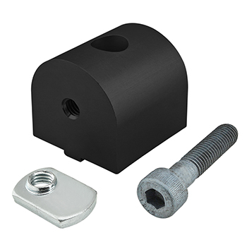 40 Series 90 Degree Structural Pivot Nub (40-4388-Black)