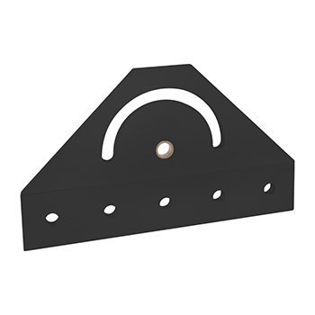 40 Series 180 Degree Pivot Bracket (40-4424-Black)