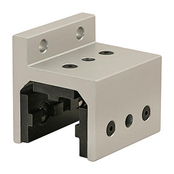 40 Series 3 Slot Mount - Single Flange Short High-Cycle Linear Bearing with Brake Holes (40-6530)