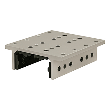 40 Series 4 Slot Mount - Double Flange Long High-Cycle Linear Bearing with Brake Holes (40-6534)