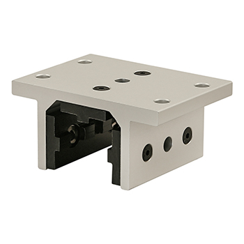 40 Series 3 Slot Mount - Double Flange Short High-Cycle Linear Bearing with Brake Holes (40-6535)