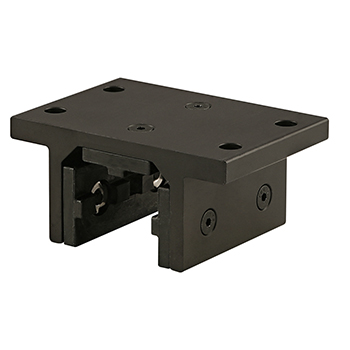 40 Series 3 Slot Mount - Double Flange Short High-Cycle Linear Bearing (40-6835-Black)