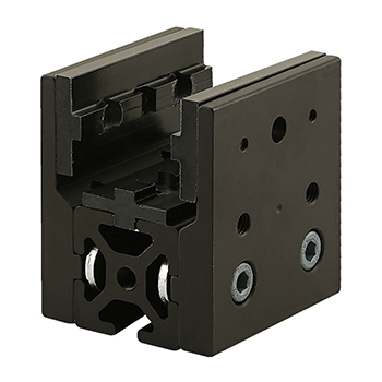 40 Series Short - Single Mount Unibearing Assembly (40-6870-Black)