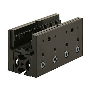 40 Series Long - Single Mount Unibearing Assembly (40-6873-Black)