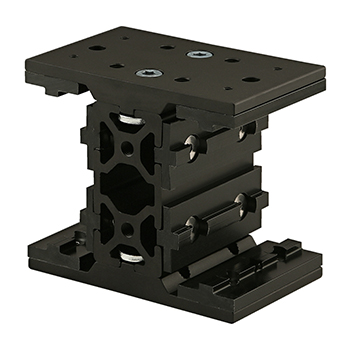 40 Series Short - Double Mount Unibearing Assembly (40-6877-Black)